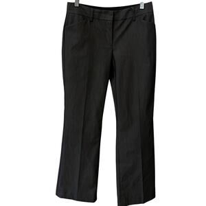 Express Gray Pinstripe Dress Pants Vintage Y2K Office Siren Low Rise Size 4